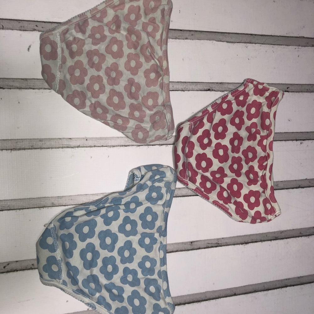 MINI BODEN 3 Pair Cotton Underwear Girl Size 9 10